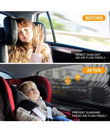 PEMOTech Car Sunshade (2 PCS) - Double-sided UV Protection Car Window Shade | 44.9 x19.7 | Reduces Heat & UV Radiation for Cars, SUVs, and Golf | Medium-Large Size - Buy Online on GoSupps.com