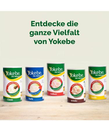 Yokebe Vanilla Start Package - Activated Food Diet Shake for Weight Loss | Gluten-Free Lactose-Free Vegetarian | 500g (12 Portions) - Buy Online on GoSupps.com