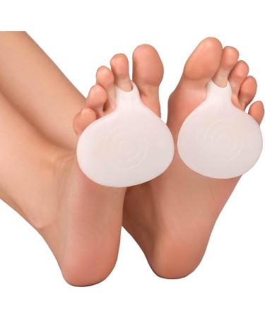 Silicone Arch Metatarsal Insoles - Pain Relief for Metatarsal Pain - 3 Pairs in White - International Shipping Available - Buy Online on GoSupps.com