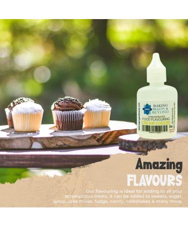 Baking Beauty and Beyond Concentrated Food Flavouring Oil - Dozen of Professional Quality Food Grade Flavouring Oil for Candy Making Baking Cooking Lip Balm and Lip Gloss - Cream Cheese (10ml) - Buy Online on GoSupps.com