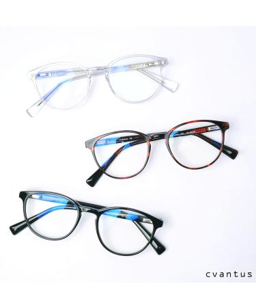 Cantus Blue Light Glasses for Women & Men | Round Design Glare-Free Medium Blue Light Blocking Computer Glasses - Bue-Light Brille Soec 101 C3 - Buy Online on GoSupps.com