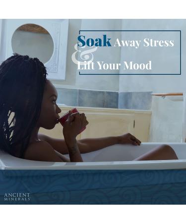 Ancient Minerals Magnesium Bath Flakes - Natural Salts for Relaxation & Muscle Relief - 8 lbs - Buy Online on GoSupps.com