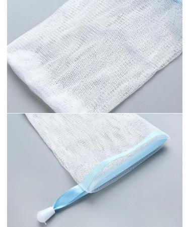  Allayu Gel soap bags facial cleanser mesh bath bubble net hand wash for body foaming delicate household supplies Purple - Buy Online on GoSupps.com
