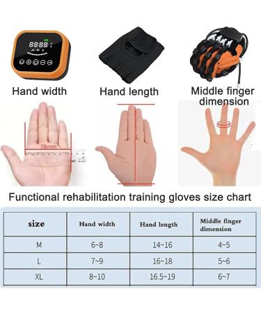 Rehabilitation Robot Gloves - Finger Exerciser & Grip Strength Trainer for Stroke Hemiplegia & Finger Stiffness XL Right-Handed Multi-Mode Training - Buy Online on GoSupps.com