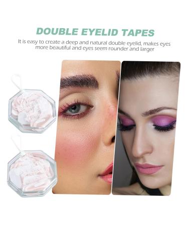 Ipetboom 200 Pairs Strip Double-Eyelid Single Makeup Natural Tool Side Breath Paste Double Double-Sided 2.8x1.2cm Assorted Color - Buy Online on GoSupps.com