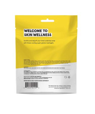 Acure Brightening Under Eye SuperGreens Hydrogels - 2 Single Use Eye Gels (0.236 fl oz) - Buy Online on GoSupps.com