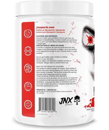 JNX SPORTS The Curse! Creatine Monohydrate Powder 100 Servings | Pure Micronized Creatine 5g Per Serving | 500g - 17.6 Ounce Unflavored 1.1 Pound (Pack of 1) - Buy Online on GoSupps.com