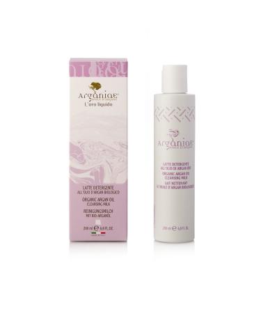 Arganiae Organic Argan Oil Cleansing Milk 200 ml- with Moringa extract, combined with the natural Vitamin E