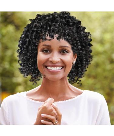 Heritage by Hair Products European And American Small Curly African Ladies Wig Rod Fluffy Fiber High Temperature Silk Headgear Suitable For Black Women Full Lace Pink One Size - Buy Online on GoSupps.com