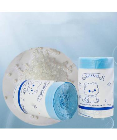 Cartoon household household thickened garbage bag kitchen bathroom drawstring dot break portable garbage bag blue 100pcs 45*50 - Buy Online on GoSupps.com