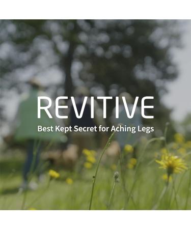 Revitive Medic Knee Circulation Booster - Drug-Free Relief for Knee Pain & Achy Legs - Reduce Swollen Feet - Single Pack - Buy Online on GoSupps.com