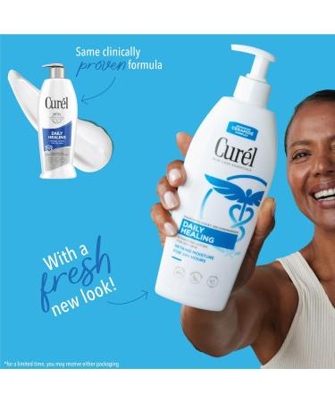 Curel Daily Healing Body Lotion for Dry Skin Dermatologist Recommended Hydrating Body Lotion with Advanced Ceramides Complex 20 Oz Pack of 4 - Buy Online on GoSupps.com