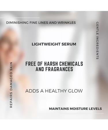 Swiss Apple Stem Cell Serum - Anti Aging & Wrinkle Therapy | Hyaluronic Acid Skin Renewal | Vegan 2oz by Luminositie - Buy Online on GoSupps.com