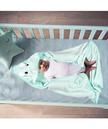 Funmo 3pcs Hooded Baby Towels | Soft Super Absorbent Bath Towels with Cute Patterns | Ideal for Newborns to 5 Years 80x80 cm - Buy Online on GoSupps.com