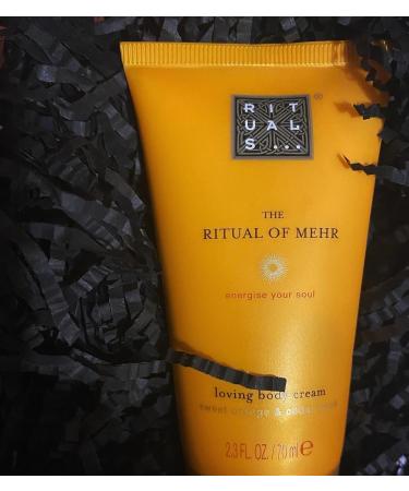 Rituals The Ritual of Mehr Body Cream - 70ml | Sweet Orange & Cedar Wood - Hydrating Luxury for Glowing Skin - Buy Online on GoSupps.com