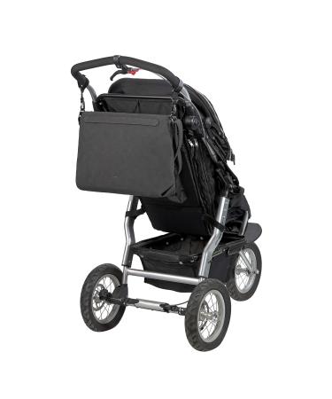 L SSIG Vegan Leather Baby Diaper Bag - Tender Shoulder Bag in Anthracite | Stylish & Functional International Shipping - Buy Online on GoSupps.com