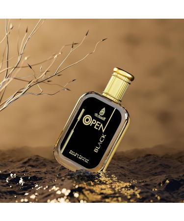 Open Black Eau De Parfum For Men| EDP Perfumes | Long Lasting Perfumes | Luxury Perfumes | Pack of 1 50ml - Buy Online on GoSupps.com