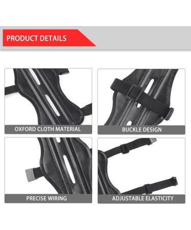 Elong 8.7 Leather Archery Arm Guard | Adjustable Straps for Youth & Adults | Bowhunting Accessories Worldwide Shipping - Buy Online on GoSupps.com