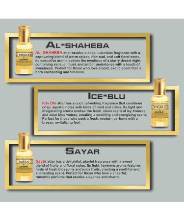Attar Combo Pack of 12 PCS | Diff Variant Smell | Alcohol Free Long Lasting Fresh Perfume Oil For Men And Women | Each Pack Of 3 ml (36 Ml) - Buy Online on GoSupps.com
