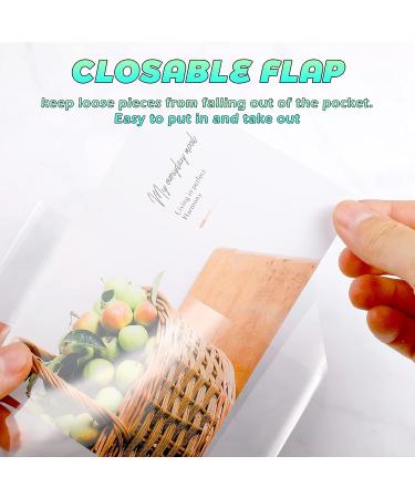 100 Clear Stamp and Die Storage Pockets - 6.75 x 9.25 Inches | CPP Plastic Pockets - Buy Online on GoSupps.com