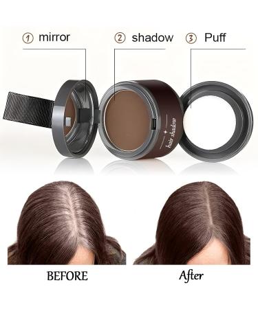 Hair Base Powder & Concealer - 4g Dark Coffee Hair Powder for Thinning Hair | Suitable for Men & Women | International Shipping - Buy Online on GoSupps.com