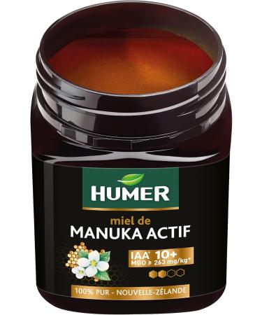 Humer - Active Manuka Honey IAA 10+ - 2nd level of activity - Purity and activity guaranteed - 250g - Buy Online on GoSupps.com