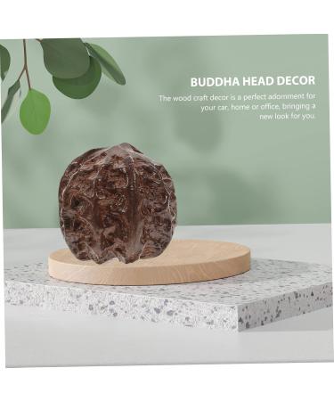 Coheali Wenwan Chinese Peach Wood Carved Gymnastics Stress Balls - Baoding Style 4x4cm Handmade Decoration - Buy Online on GoSupps.com