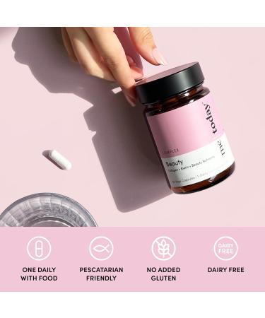 me today Beauty Supplement Hair Skin and Nails Vitamins for Women and Men with Biotin Collagen Vitamin C and Zinc for Stronger Hair Glowing Skin & Healthy Nails 60 Servings - Buy Online on GoSupps.com