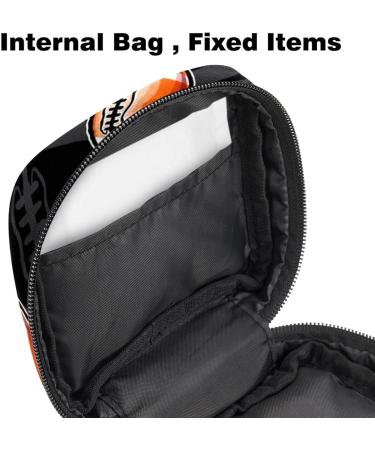 Portable Men's & Women's Tie Storage Bag | American Football Rugby Balls | Compact Menstrual Pad & Cup Pocket with Zip for Teens & Girls - Buy Online on GoSupps.com