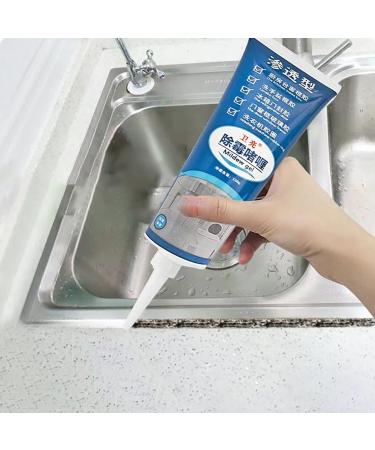 Mold Remover Gel Ceramic Tile Pool Wall Mold Mildew Cleaner Bathroom Mildew Gel for Bathroom Kitchen - 120g