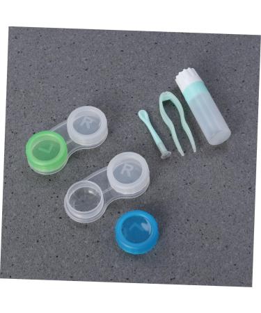 Buy Homsfou 2-St Lens Container - Stylish Double Boxes for Contact Lens Storage | International Shipping Available - Buy Online on GoSupps.com