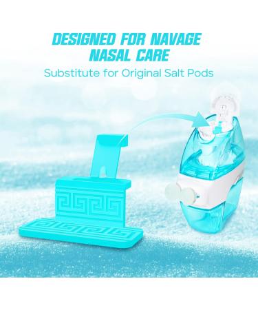 FireAnt 16 Pack Silicone Salt Pods Refills for Navage Nasal Care - Reusable Replacement Accessories in White and Blue Packs - Buy Online on GoSupps.com