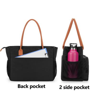 CURMIO Nurse Tote Bag with Padded Laptop Sleeve - For Nursing Work, Home Visits, and Health Service - Black (Bag Only) - Buy Online on GoSupps.com
