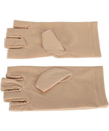 UV Protection Manicure Gloves Breathable Elastic Manicure Protective Gloves to Prevent Sun Damage for Nail Curling (Naroote4kiqbc3rn9-12) - Buy Online on GoSupps.com
