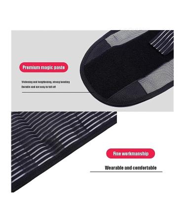 Adjustable Lumbar Support Belt for Men & Women - Alleviate Back Pain Intervertebral Disc Relief Ideal for Squat Training & Sports (XX Large) - Buy Online on GoSupps.com