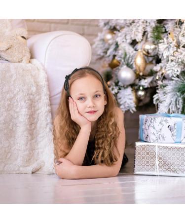 FRCOLOR Crystal Rhinestone Headbands Jeweled headbands Weave Narrow Hair Bands with Bow Fashion Headband Double Rows Sparkly Beaded Hair Hoops with Teeth Non Slip Hair Hoop for Women Girls Black - Buy Online on GoSupps.com