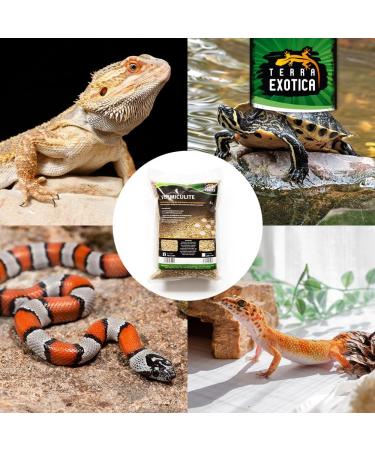 Vermiculite Fine 2-3 mm Terrarium Substrate - Ideal for Reptile Breeding & Incubation | Sterile & Germ-Free (4 Liters) - Buy Online on GoSupps.com