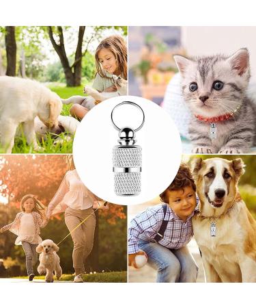 Personalized Address Pendants for Dogs & Cats - Waterproof Pet Accessories - 6 Pack Dog Collar Straps with Key Ring - Buy Online on GoSupps.com
