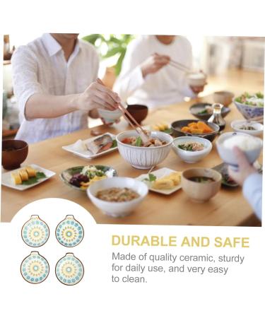 Zerodeko Ceramic Dipping Cups Sauce Bowl 8 Pcs Seasoning Dish Soybean Sushi Ceramics Seasoning Dishes re-usable Sauce Bowls 11X10X4CMx2pcs Assorted Colorx2pcs - Buy Online on GoSupps.com