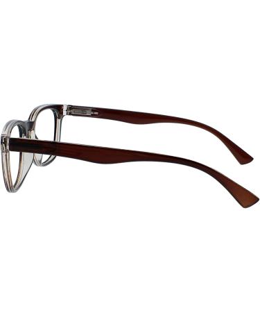 Shop UV Reader Brown Reading Glasses Value 2 Pack | Designer Style +2.50 Diopters for Men & Women - UVR2PK015 - Buy Online on GoSupps.com