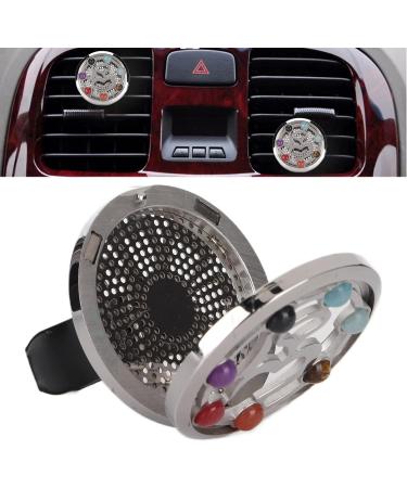 Stainless Steel Car Diffuser Vent Clip with 4 Pads for Aromatherapy Air Freshener for Stress Relief Great Gift Simple to Use Wide Range of Uses - Buy Online on GoSupps.com