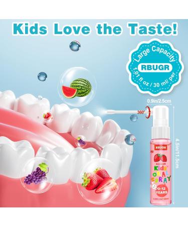 Kids Oral Spray 3PCS Toddler Toothpaste Helper for Cavity Repair & Fresh Breath Kids Probiotic Mouth Spray with Fluoride Free for Newborn to 12 Years 3 Flavors(Total 3.03fl oz) 1 Fl Oz (Pack of 3) - Buy Online on GoSupps.com