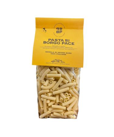 Borgo Pace bronze-extruded pasta 100% Italian durum wheat semolina Maccheroncini 500g