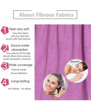 FAMKIT Soft Spa Bath Towel for Women | Quick Dry Hair Drying Cap - Purple Medium | International Shipping Available - Buy Online on GoSupps.com