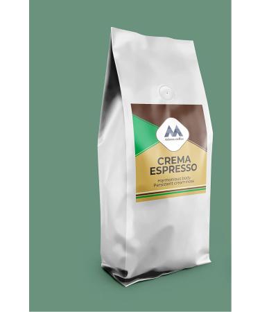 Adems crema espresso Italian whole coffee beans or ground quality coffee beans for any drink 1kg (Adems Ground coffee) - Buy Online on GoSupps.com