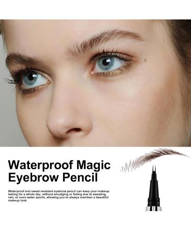 Eye Brow Pencils for Women - Eyebrow Tint Pen Brow Liner | Eyebrow Pen Brow Pencil Brow Pen Waterproof 2 Tip Eyebrow Liner Define Shape & Fill Brows 02# - Buy Online on GoSupps.com