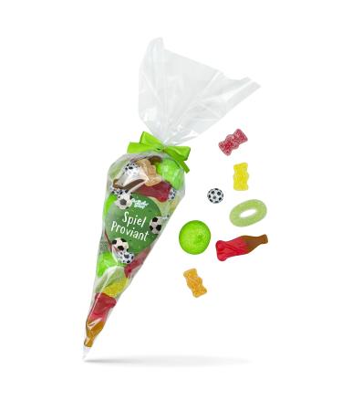 Game provisions colorful football candy bag ideal gift idea for football fans and football friends Bag - Game provisions
