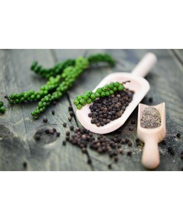  SPINTZ SPINTZ Organic Whole Black Pepper + Coarse Pink Natural Salt 1 kg Combo Offer (2 x 1000 g) Peppercorns and Salt for Pepper Mill Organic Black Pepper | - Buy Online on GoSupps.com