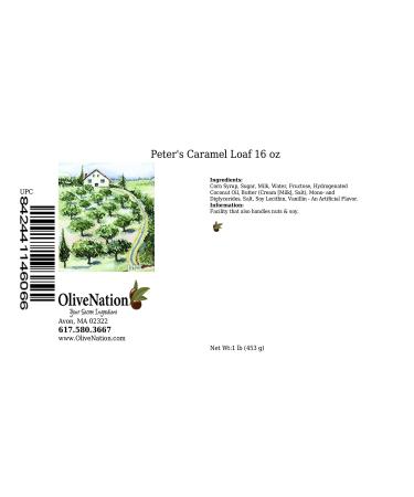 Peter's Caramel Loaf - 16 oz | OliveNation - Buy Online on GoSupps.com