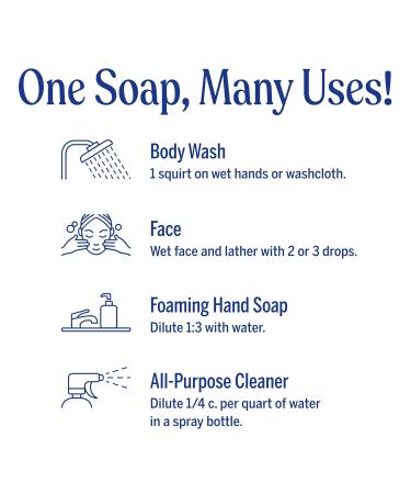 Dr. Bronner's Pure-Castile Magic Soap Liquid- Made with Regenerative Organic Certified Oils- For Body Face Hair Dishes Laundry Vegan Bath Soaps for Men & Women Non-GMO- Almond 32oz + Refill - Buy Online on GoSupps.com